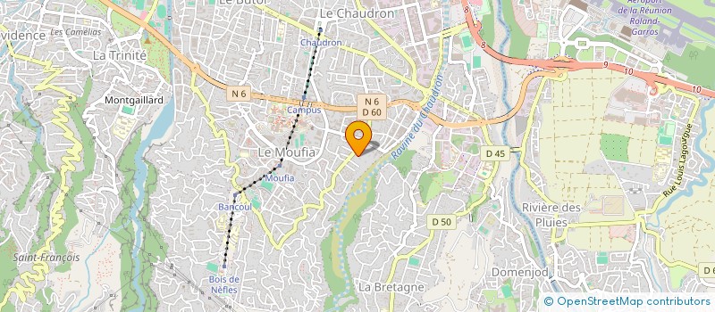 localisation de l'entreprise MEDICALE DE BOURBON à SAINT-DENIS