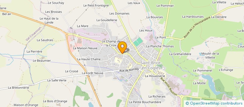 localisation de l'entreprise MEDICALE DE TREMBLAY VAL-COUESNON  VAL-COUESNON