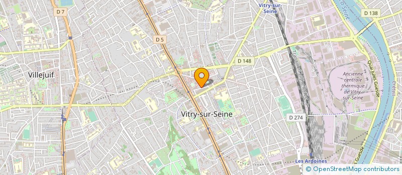 localisation de l'entreprise MEDICALE DENTAIRE à FONTENAY-SOUS-BOIS