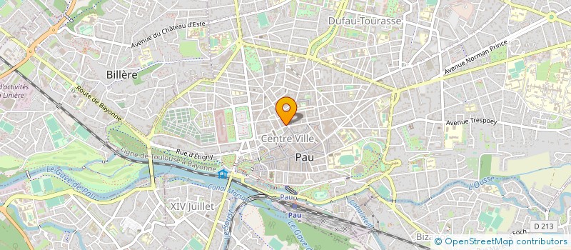 localisation de l'entreprise MEDICALE DES 7 CANTONS à PAU