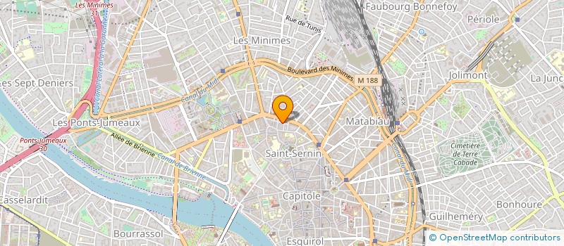 localisation de l'entreprise MEDICALE DES CHALETS à TOULOUSE