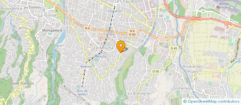 localisation de l'entreprise MEDICALE SERVICES SARL à SAINT-DENIS