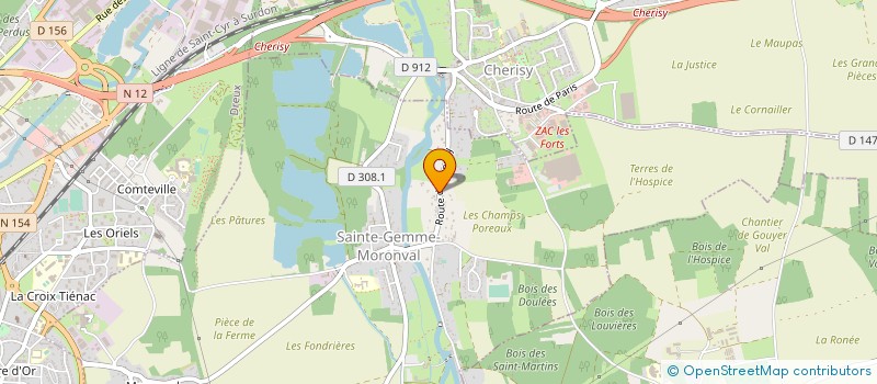 localisation de l'entreprise MEDICALI à SAINTE-GEMME-MORONVAL