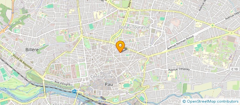 localisation de l'entreprise MEDICALIE à PAU