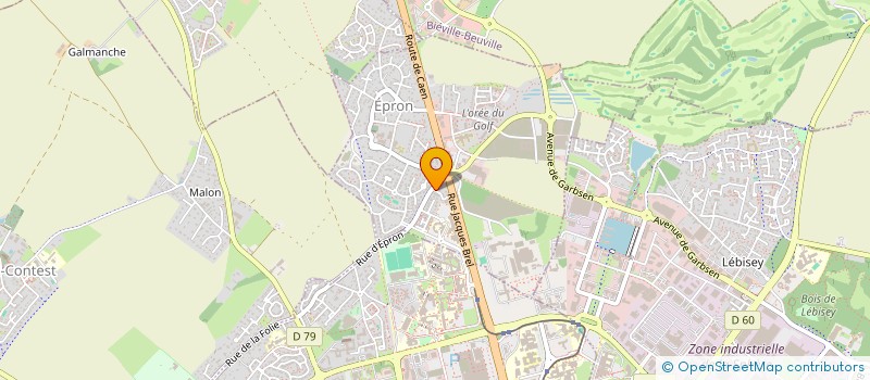 localisation de l'entreprise MEDICALIS  EPRON