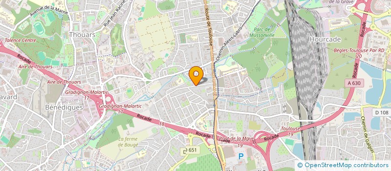 localisation de l'entreprise MEDICALL RECRUTEMENT & SERVICES  VILLENAVE-D'ORNON