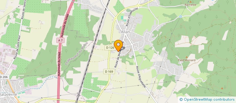 localisation de l'entreprise MEDICALLAN  ALLAN