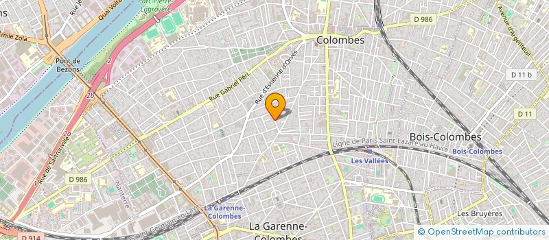 localisation de l'entreprise MEDICATOLE à COLOMBES