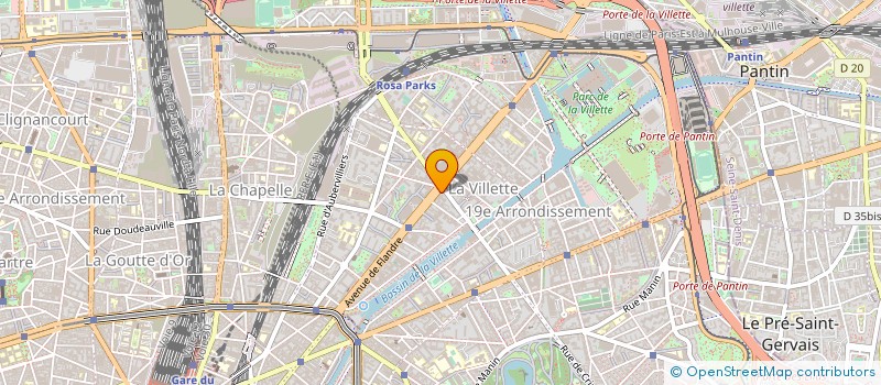 localisation de l'entreprise MEDICAVISION à PARIS