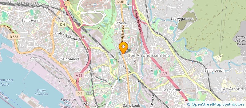 localisation de l'entreprise MEDICE à MARSEILLE