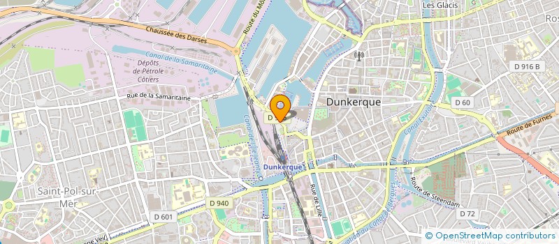 localisation de l'entreprise MEDICENTRE DE FLANDRES MARITIME à DUNKERQUE