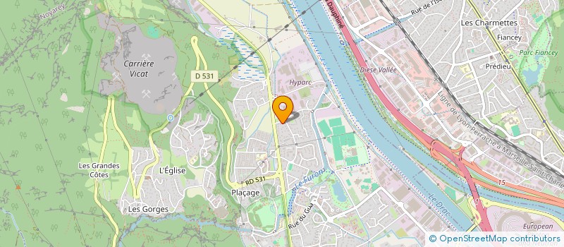 localisation de l'entreprise MEDICHATRE  SASSENAGE