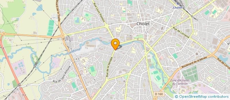 localisation de l'entreprise MEDICHOLET à CHOLET