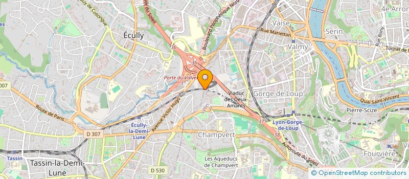 localisation de l'entreprise MEDICINA à TASSIN-LA-DEMI-LUNE