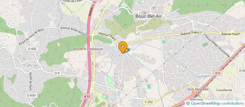 localisation de l'entreprise MEDICIRCUM à BOUC-BEL-AIR