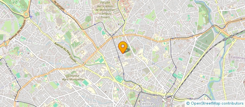 localisation de l'entreprise MEDICIS BOUTONNET  MONTPELLIER