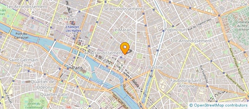 localisation de l'entreprise MEDICIS MARKET ETUDES à PARIS