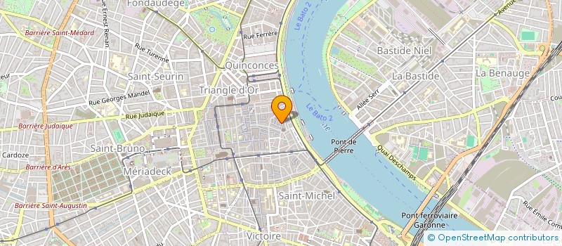 localisation de l'entreprise MEDICIS PARTNERS  BORDEAUX