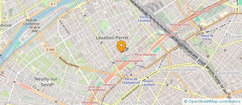 localisation de l'entreprise MEDICIS PATRIMOINE PARIS à LEVALLOIS-PERRET
