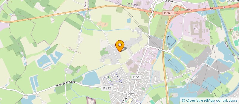 localisation de l'entreprise MEDICIS VOYAGES  ALLONNES