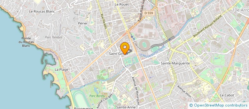 localisation de l'entreprise MEDICLEAR à MARSEILLE