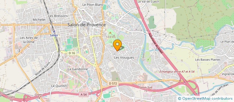 localisation de l'entreprise MEDICO  SALON-DE-PROVENCE