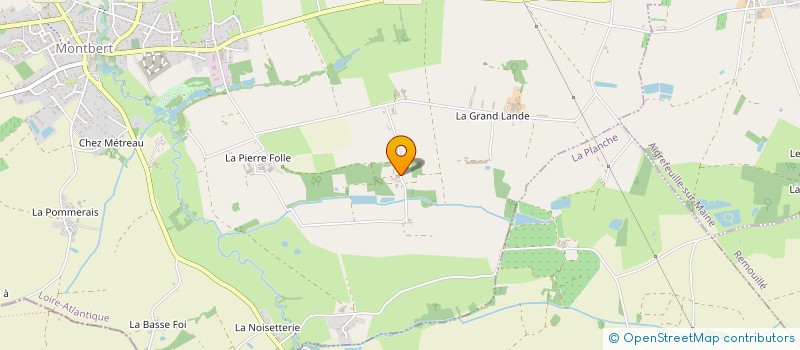 localisation de l'entreprise MEDICO NANTES à LA PLANCHE