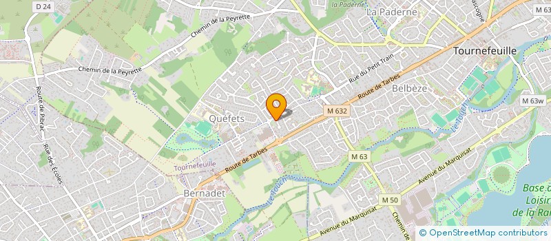 localisation de l'entreprise MEDICO PLOMBERIE CHAUFFAGE CLIMATISAT  TOURNEFEUILLE