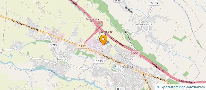 localisation de l'entreprise MEDICONSEIL EVALUATION  SOUMOULOU