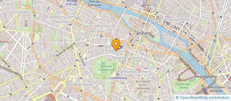 localisation de l'entreprise MEDICOOP SARL  PARIS