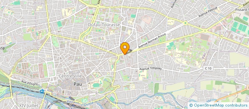 localisation de l'entreprise MEDICOR à PAU