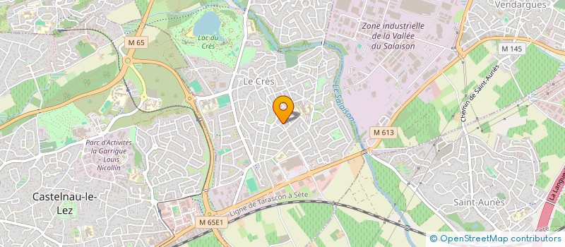 localisation de l'entreprise MEDICOR  LE CRES