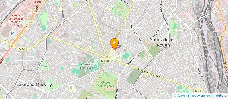 localisation de l'entreprise MEDICORNET  SOTTEVILLE-LES-ROUEN