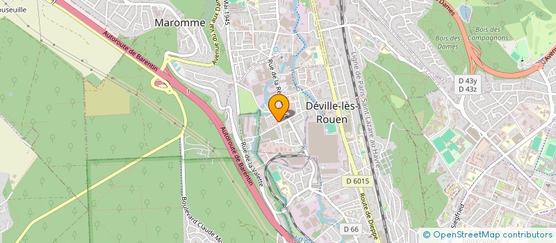 localisation de l'entreprise MEDICOSERVICES-EXPORT  DEVILLE-LES-ROUEN