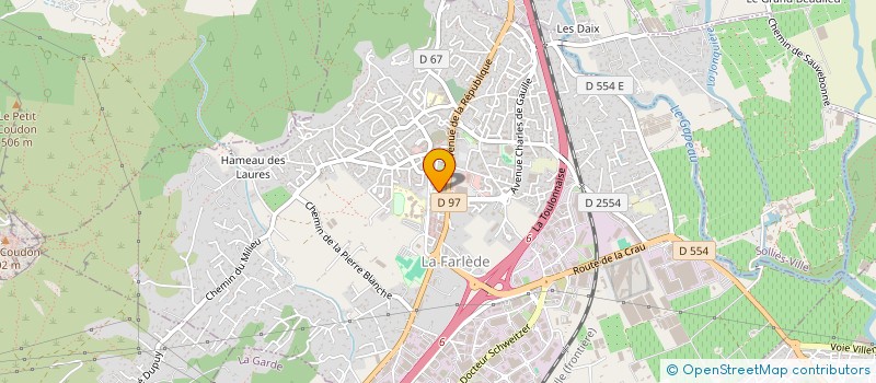 localisation de l'entreprise MEDICOSUP à LA FARLEDE