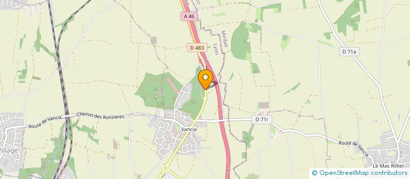 localisation de l'entreprise MEDICREA INTERNATIONAL  RILLIEUX-LA-PAPE