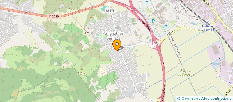 localisation de l'entreprise MEDICUBE  ROMAGNAT