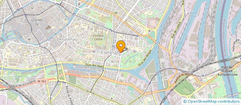 localisation de l'entreprise MEDICY à STRASBOURG