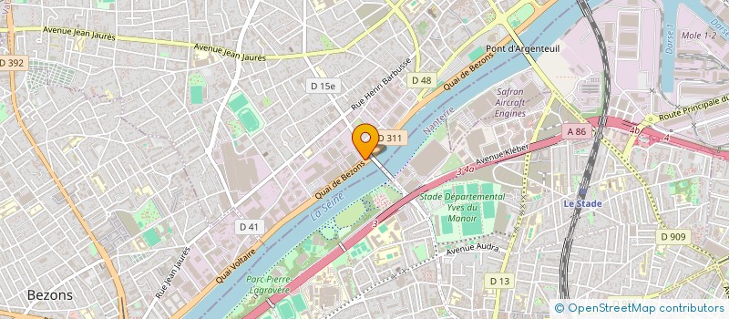 localisation de l'entreprise MEDIDEC à ARGENTEUIL