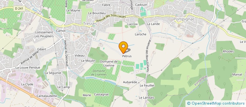 localisation de l'entreprise MEDIDENT 2000  TRESSES