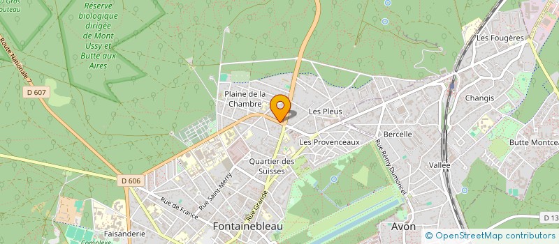 localisation de l'entreprise MEDIDENT  FONTAINEBLEAU