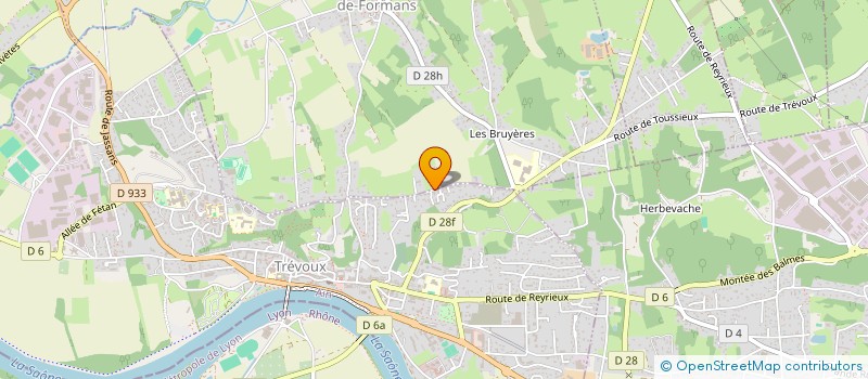 localisation de l'entreprise MEDIESME  TREVOUX