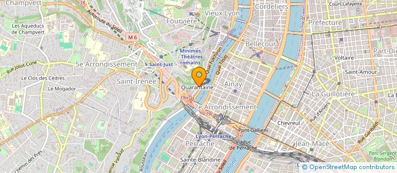 localisation de l'entreprise MEDIEVAL - AFDP à LYON
