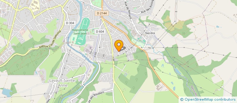 localisation de l'entreprise MEDIEVAL CLUB MONTLUCONNAIS  MONTLUCON