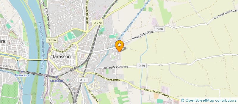 localisation de l'entreprise MEDIEVALYS  TARASCON