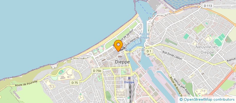 localisation de l'entreprise MEDIEX à DIEPPE