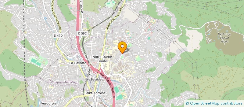 localisation de l'entreprise MEDIFRAL à MARSEILLE