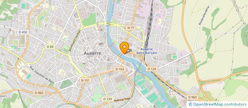 localisation de l'entreprise MEDIGARDE RH à AUXERRE