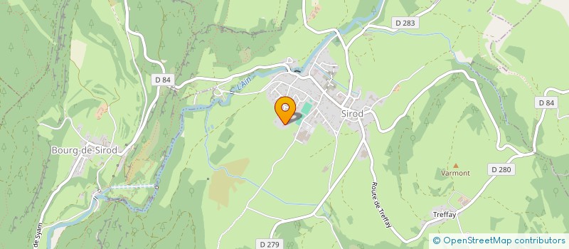 localisation de l'entreprise MEDIGUELAND  SIROD