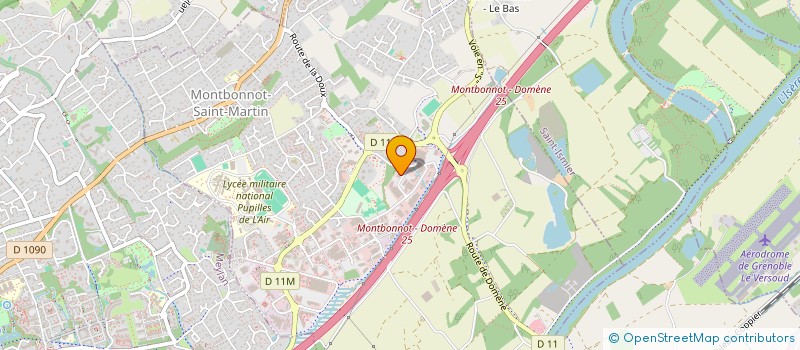 localisation de l'entreprise MEDIK AMBULANCES  ECHIROLLES